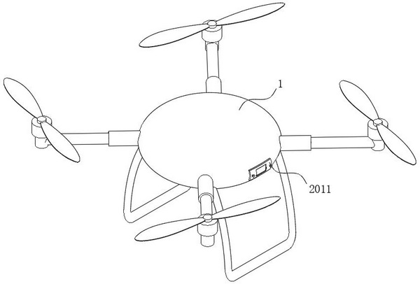 Marine unmanned aerial vehicle facilitating battery replacement