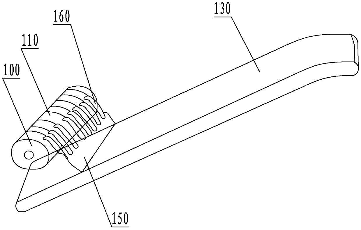 Mechanical equipment for removing shrimp heads