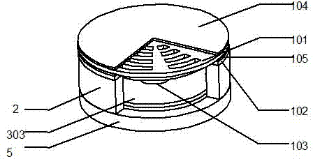 Miniature piezoelectric and capacitance composite vibration energy harvester