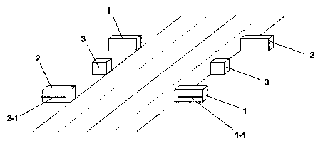 Island type subway station with underground parking garages