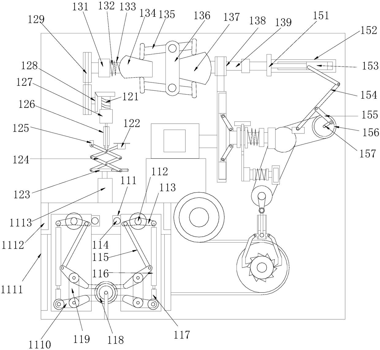 Electric power overhaul equipment hoisting device