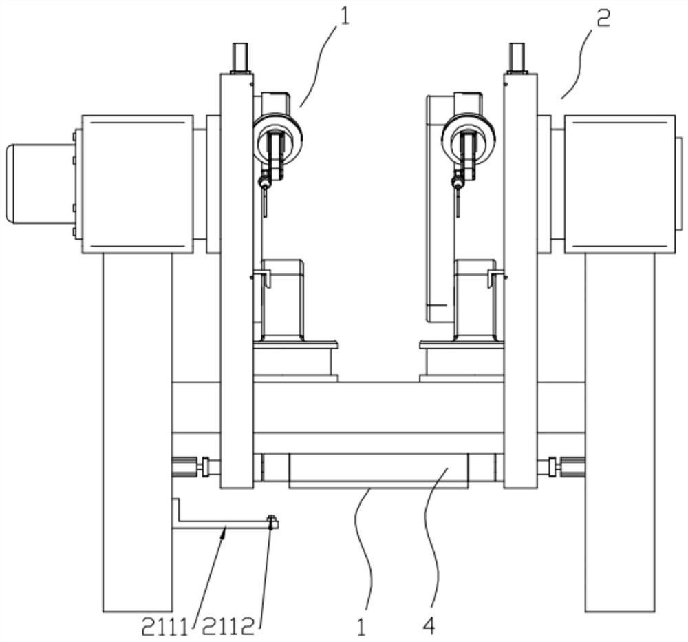 Automatic automobile exhaust pipe welding production line