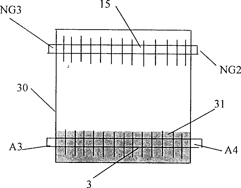 Air separator by utilizing cold energy of liquefied natural gas