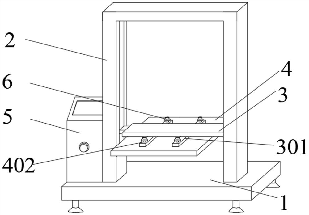 Pressure resistance detection device for hydrogen fuel cell production and use method thereof