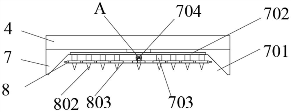 Pressure resistance detection device for hydrogen fuel cell production and use method thereof