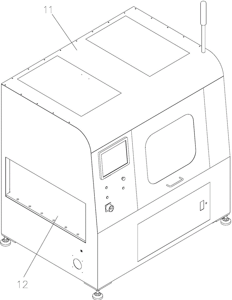 Detecting system and method based on machine vision