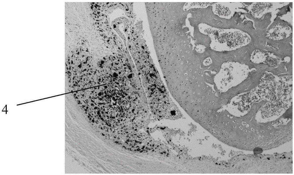 A liquid-solid composite lubricant in joints and its preparation method