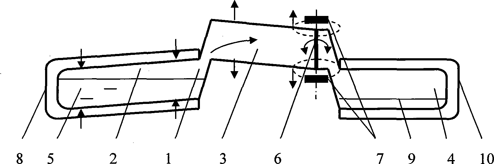 Glass shell absorption type adsorption refrigeration element manufacturing method equipment and products