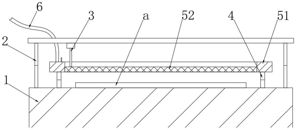 A screen printing device and method for kitchen electric glass surface