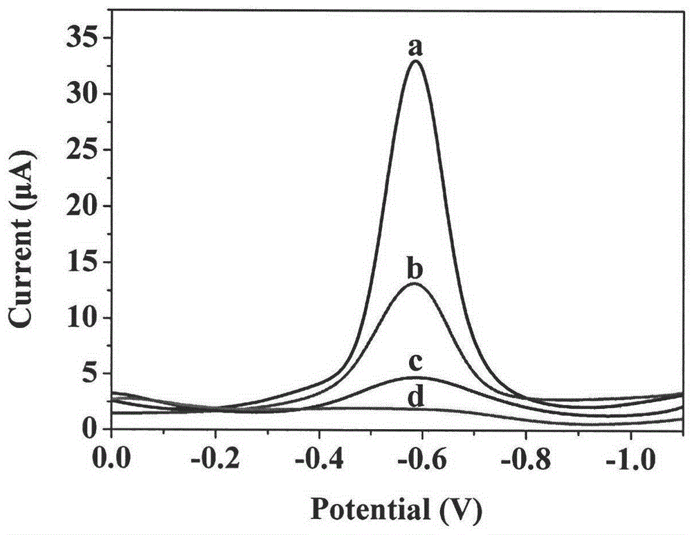 A kind of electrochemical sensor based on graphene molecularly imprinted material and preparation method thereof