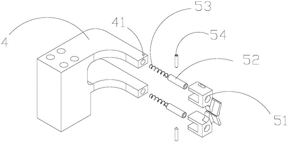 Wire arranging mechanism for wire locking of internal winding machine and wire arranging method