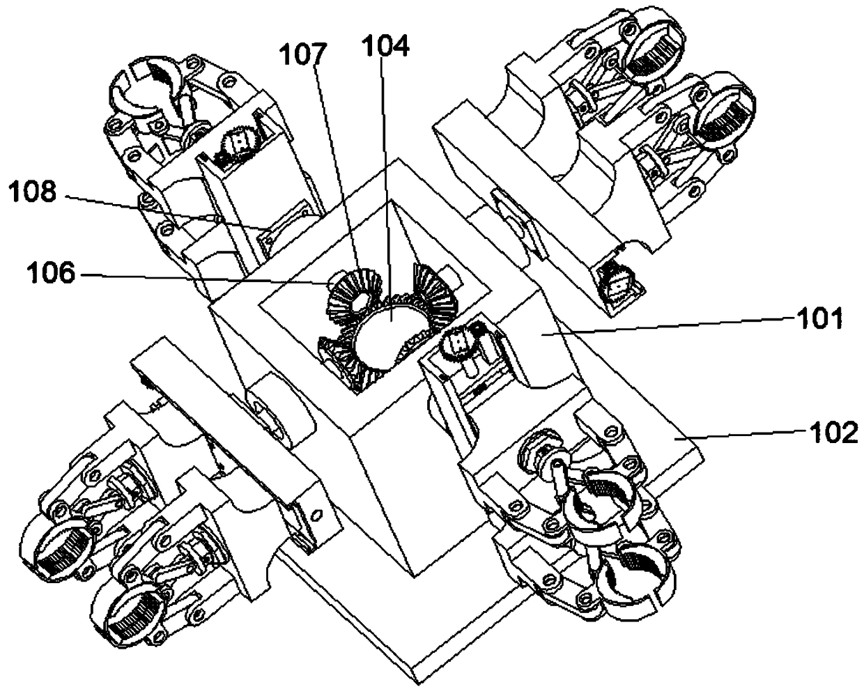 Intelligent fetching harvesting device for sugarcane harvester and using method of intelligent fetching harvesting device