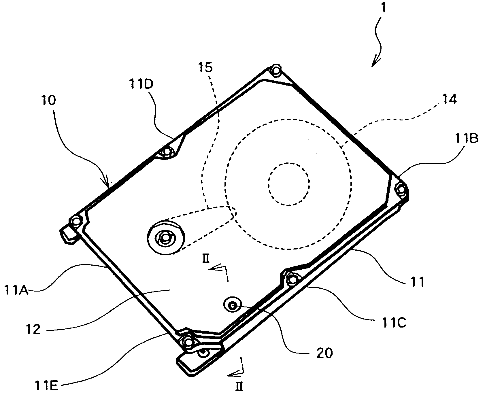 Magnetic disk drive