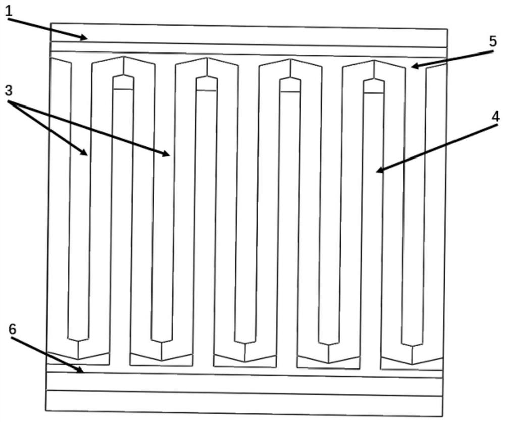 Integrated reversible fuel cell water-gas separation structure and reversible fuel cell