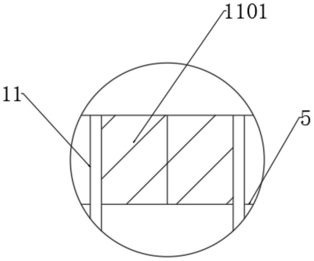 Efficient automatic compensation type gate valve and using method thereof