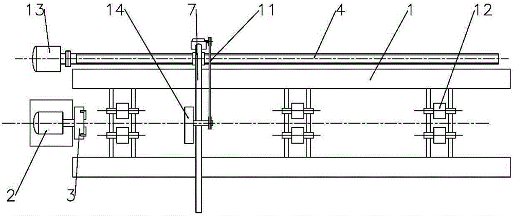 Simple round steel grinding machine