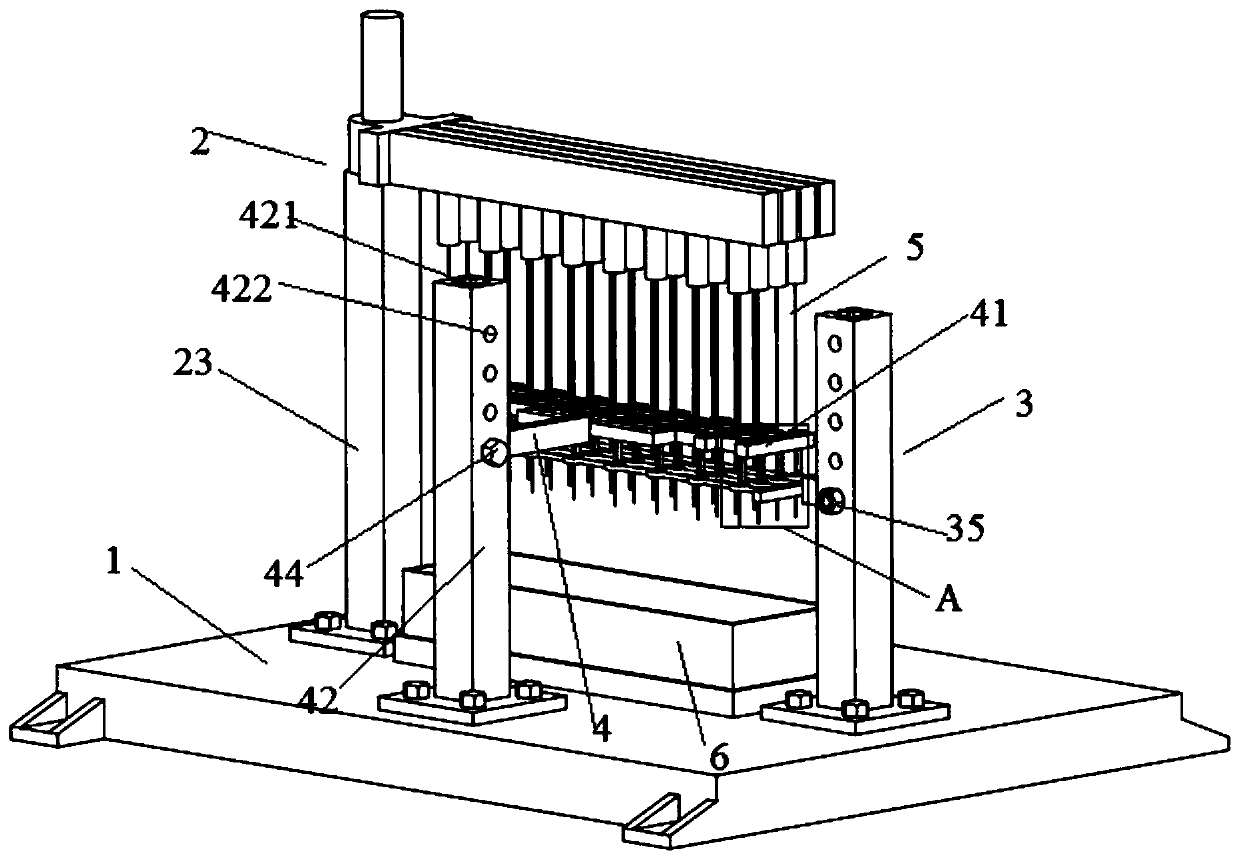 Batch preparation device and method of scanning tunneling microscope (STM) probes