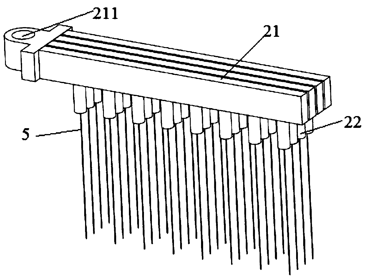 Batch preparation device and method of scanning tunneling microscope (STM) probes