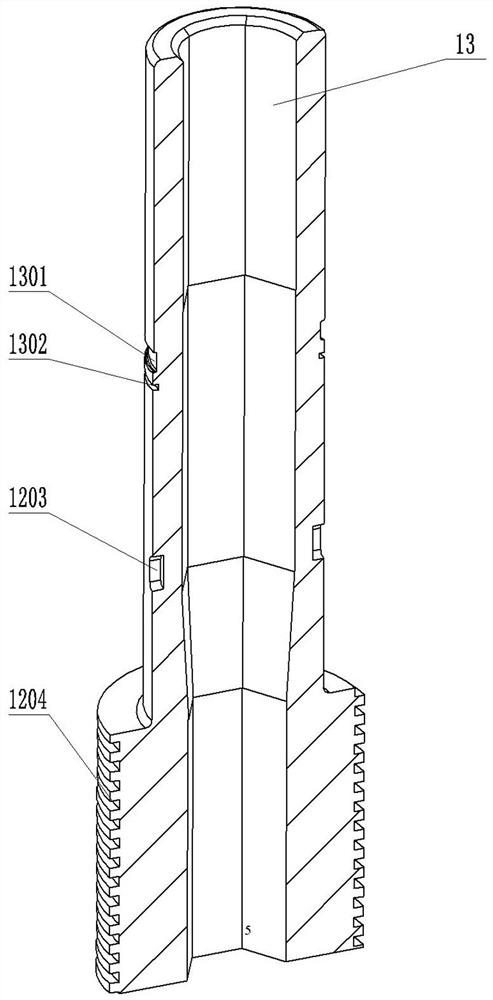 Self-adaptive adjusting screw driving device