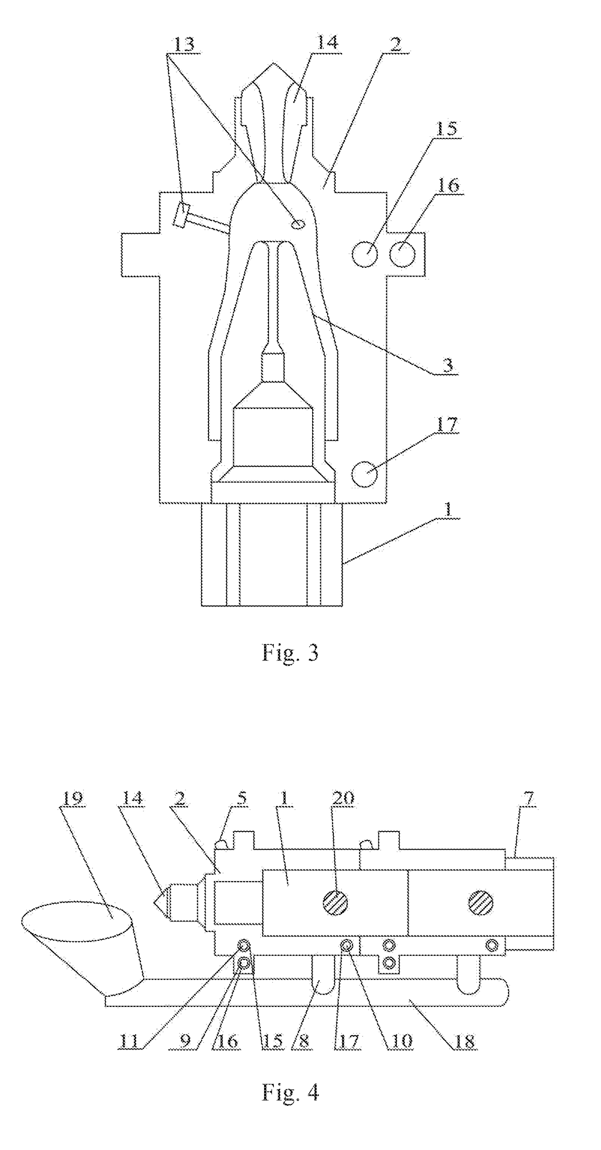 Half-slide matched device and its application of ultra-smoothly reconstructing yarn hairy structure