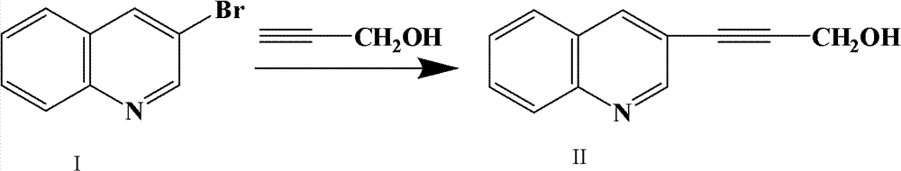 Preparation method of 3-(3-quinolyl)-2-propyne-1-alcohol