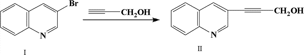 Preparation method of 3-(3-quinolyl)-2-propyne-1-alcohol