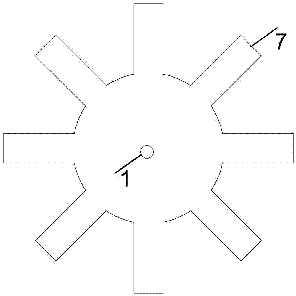 Planar multi-stage power divider