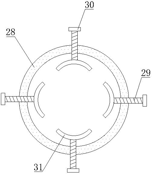 Hydrops extracting device for tumor surgery