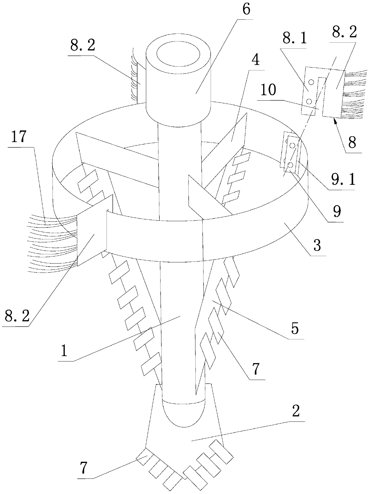 Drill bit for construction of bored pile and construction method using the same