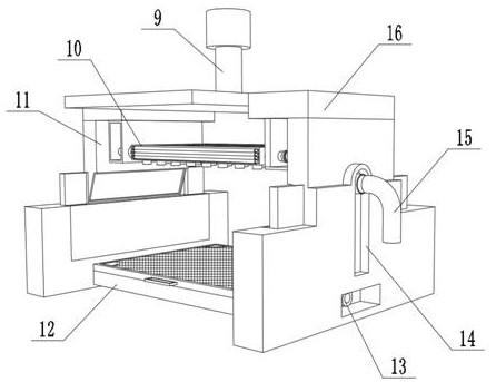 Gynecological medical instrument cleaning device