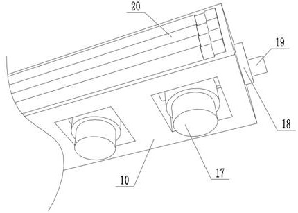 Gynecological medical instrument cleaning device