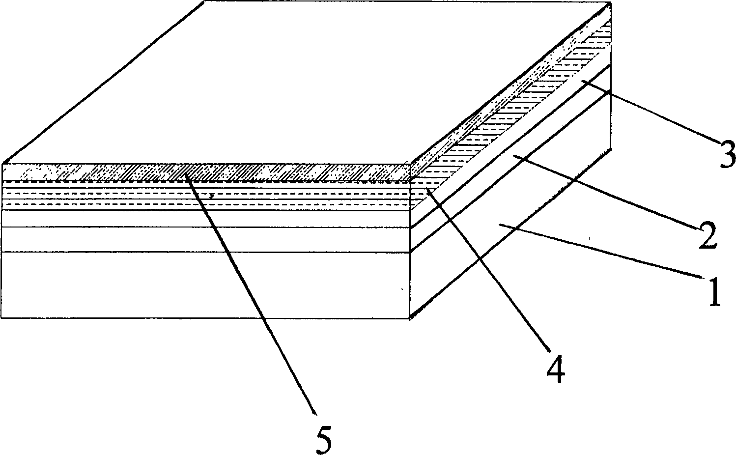 Method for producing adjustable wave length distribution Bragg reflective laser