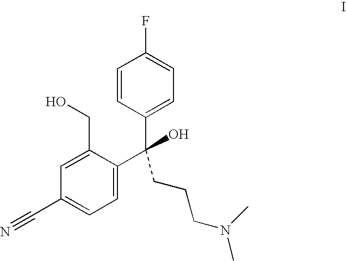 Process for the preparation of racemic citalopram and/or S-or R-citalopram by separation of a mixture of R-and S-citalopram