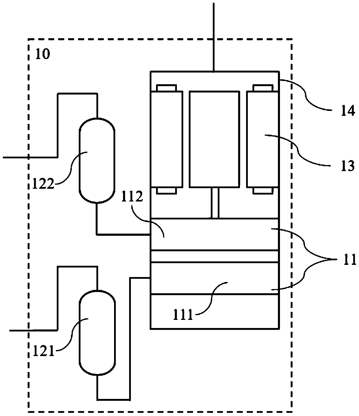 Dual evaporating temperature refrigerating system and control method thereof