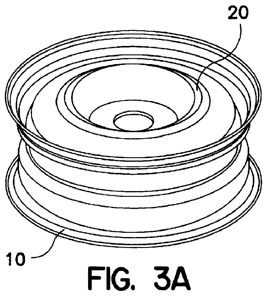 Sound absorbing wheel