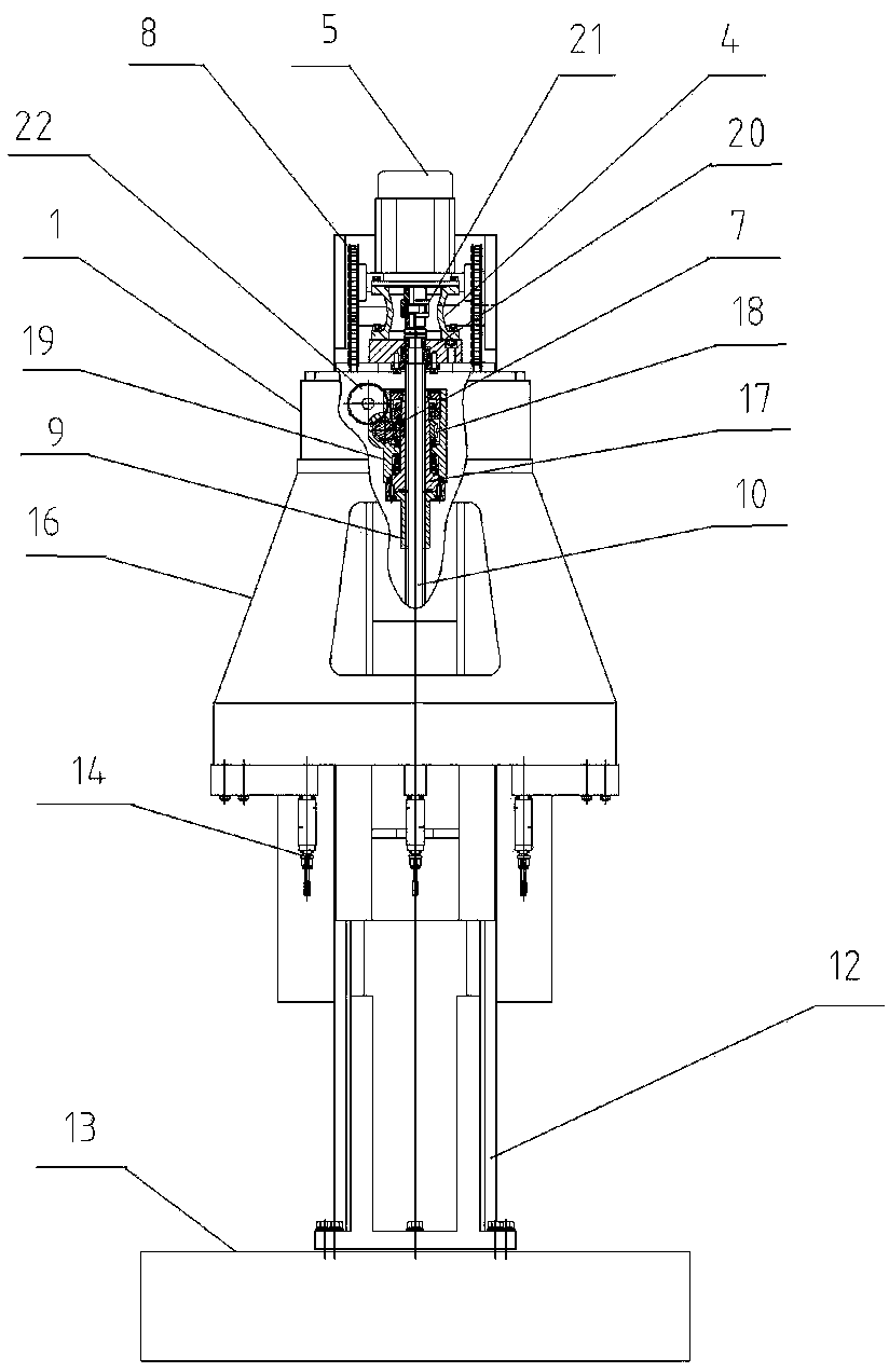 Multi-shaft drilling-tapping machine tool