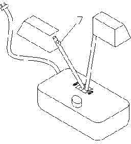 Novel double-headed desk lamp