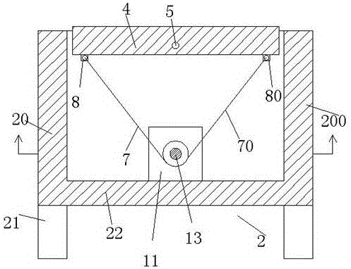 Medical operating table device