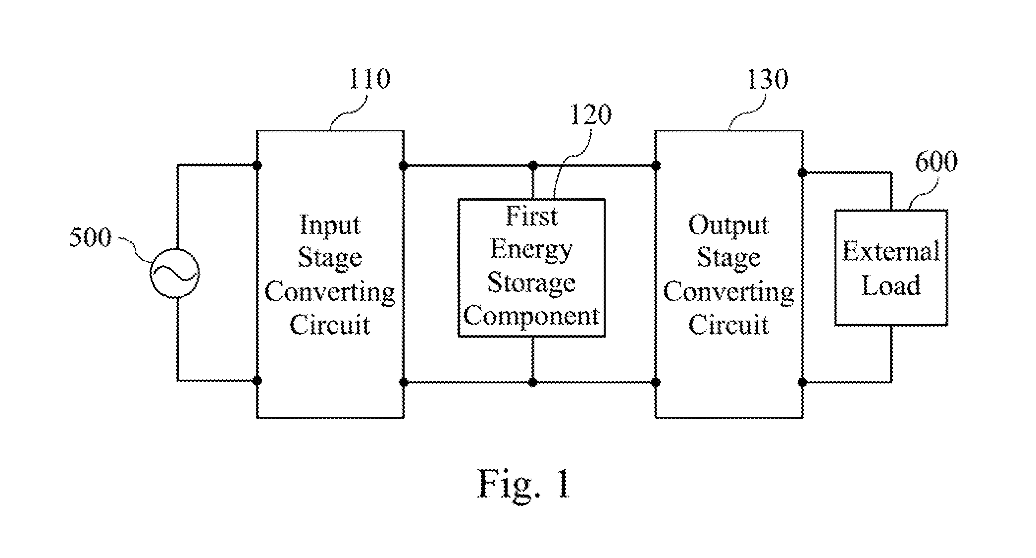 Power supply system and method for converting power thereof