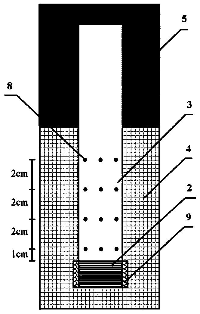 Simple high-thermal-conductivity material thermal conductivity coefficient steady-state test system