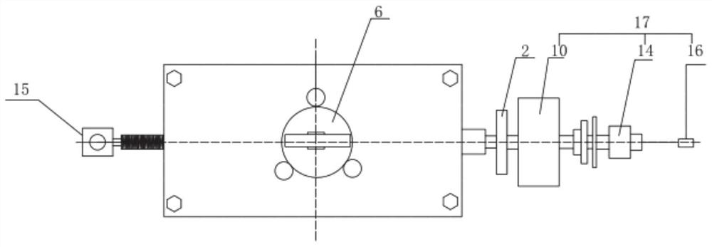 A small probe abrasion test platform, test method and evaluation method