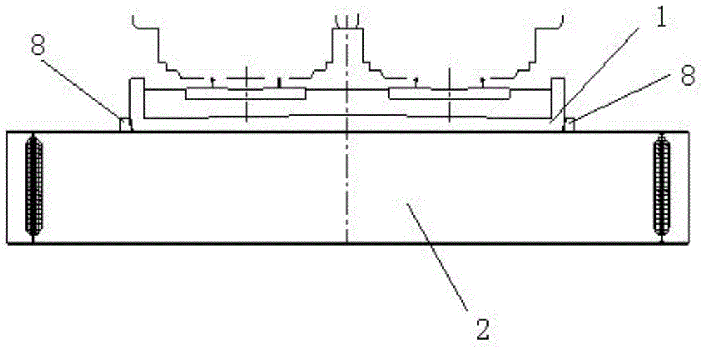 Steel structure bridge with steel bridge main body isolated from bridge deck and construction method thereof