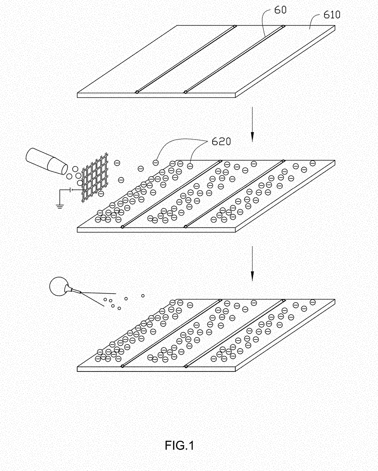 Method for detecting surface electric field distribution of nanostructures