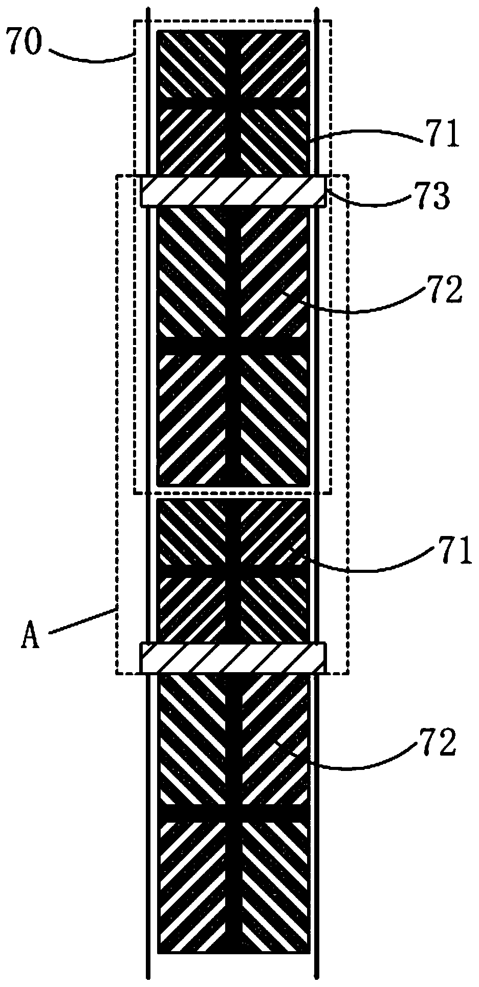 Pixel structure, array substrate and display panel