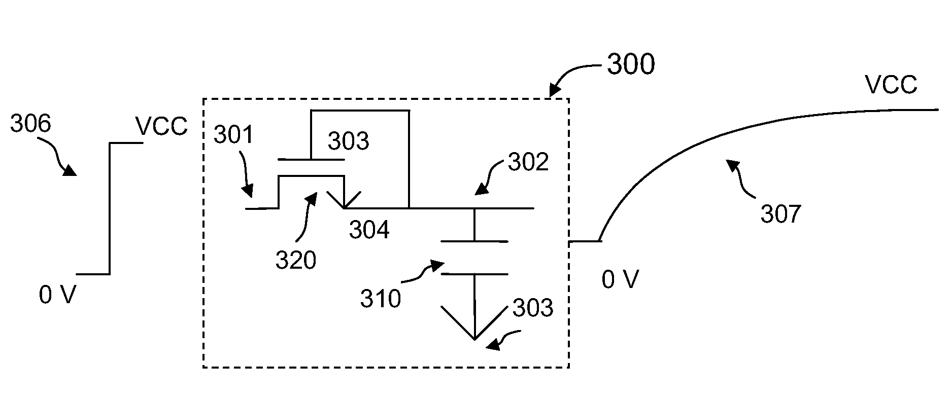 Large rc time-constant generation for audio amplifiers