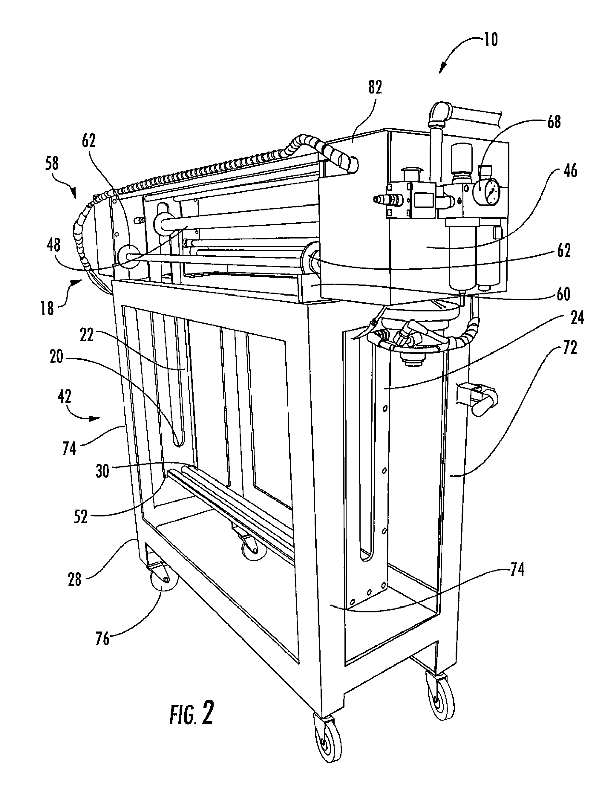 Wringing device