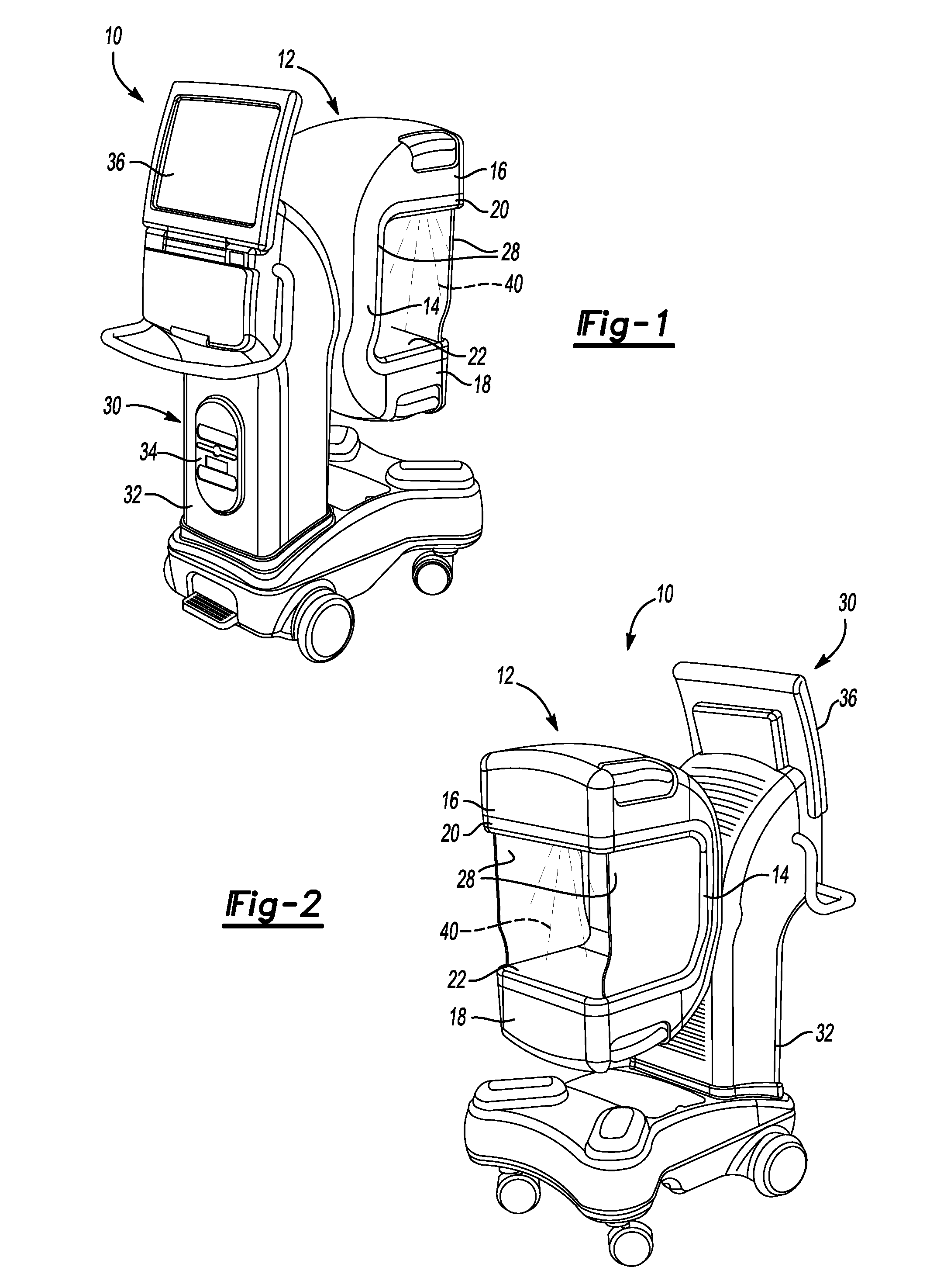 Self-shielded ct scanner