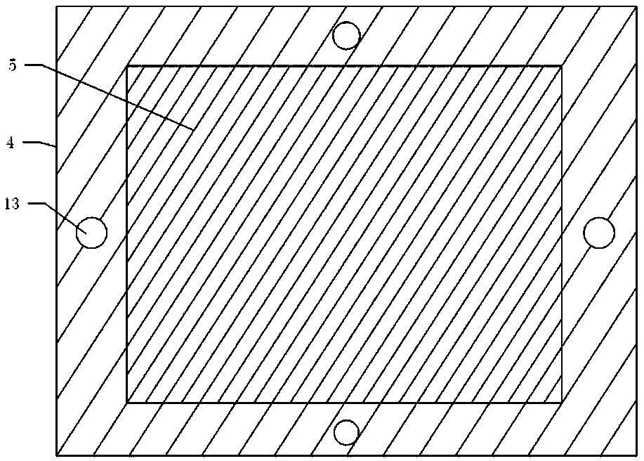 A solar pavement quick replacement solar panel device