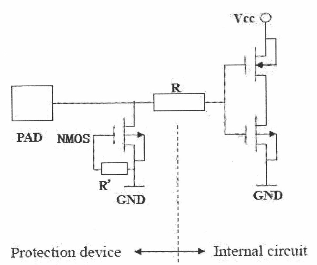 Electrostatic protection structure