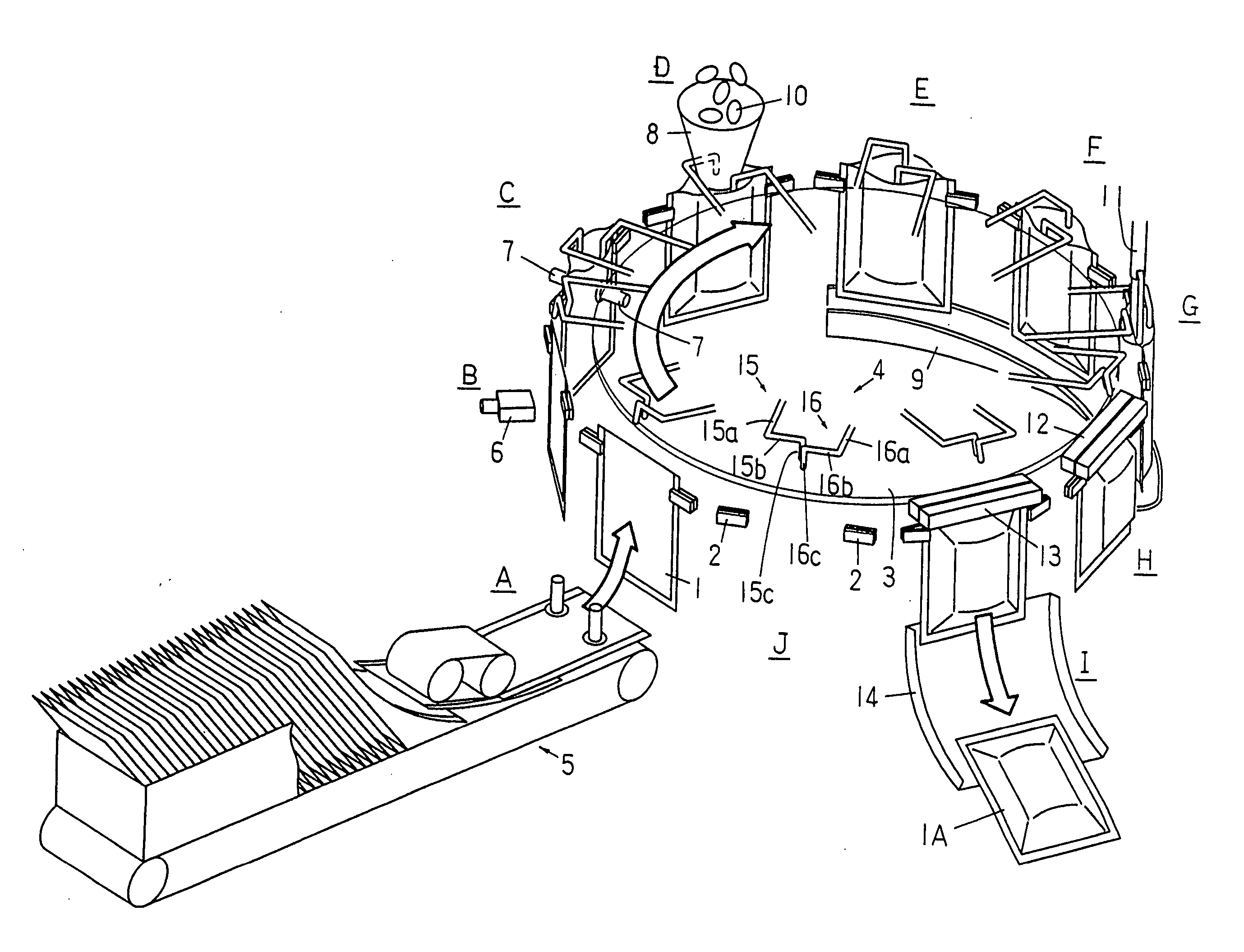 Bag-filling packaging machine